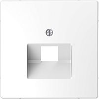 Лицевая панель Schneider Electric Merten D-Life для 1-м. розетки RJ45 белый лотос картинка